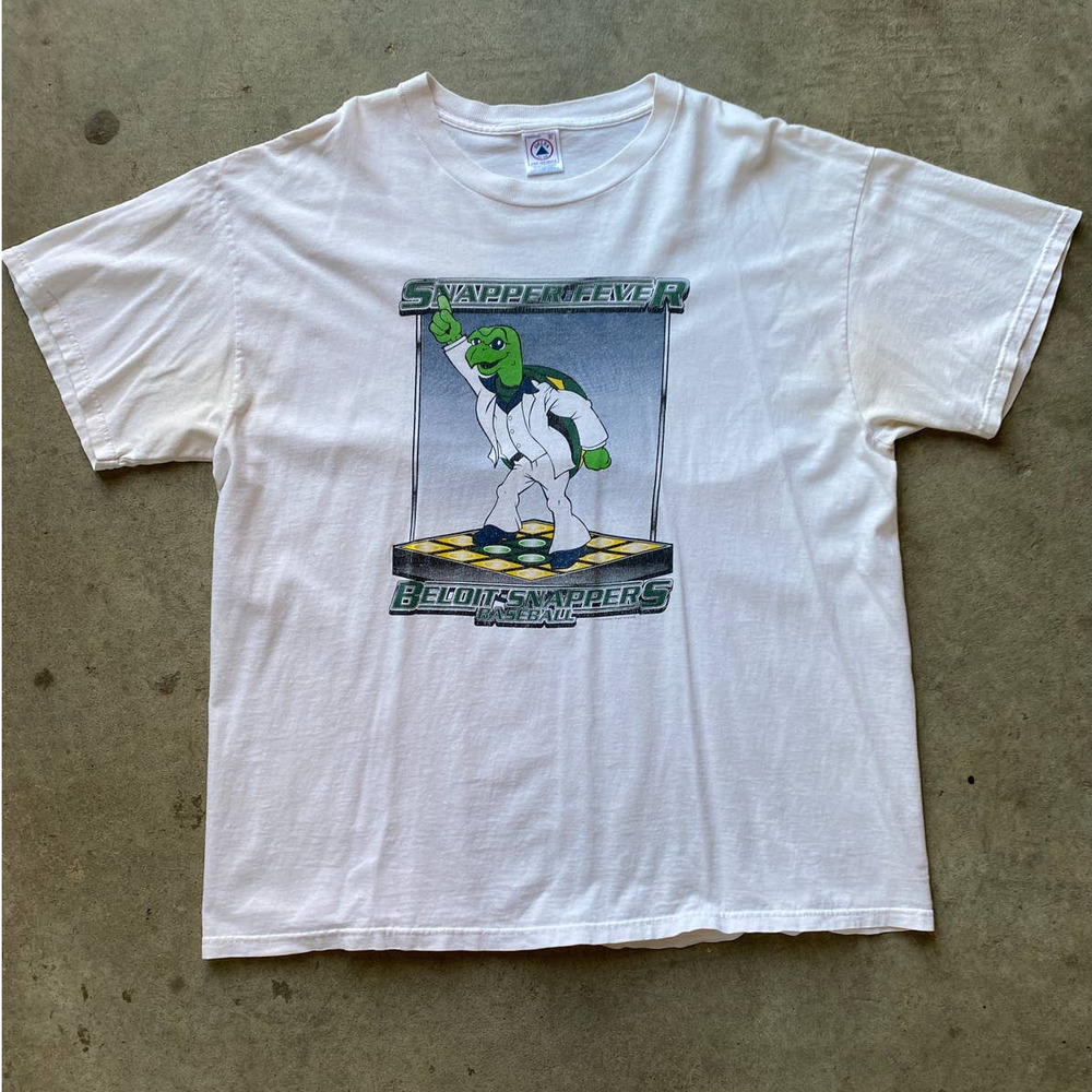 1998 "Snapper Fever" Turtle Movie Parody Tee Disco Fever 90s VTG Delta Tag - XL